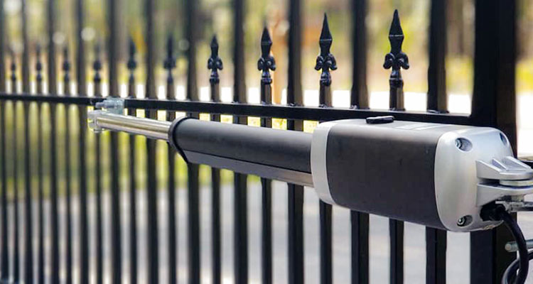 Dual Swing Gate Opener Installation Agua Dulce